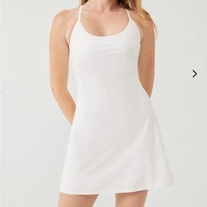NWT Outdoor Voices White Exercise Dress